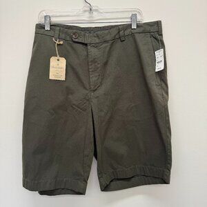 NWT Brooks Brothers Mens Cotton Deep Green BERMUDA SHORT $89.50 - W40 / 10"